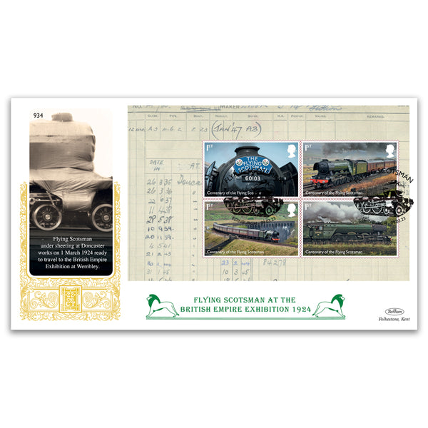 2023 Flying Scotsman PSB GOLD 500 - (P1) 4x1st Pane