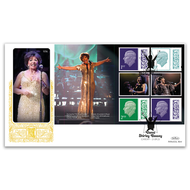 2023 Dame Shirley Bassey PSB GOLD 500 - (P4) Defin Pane