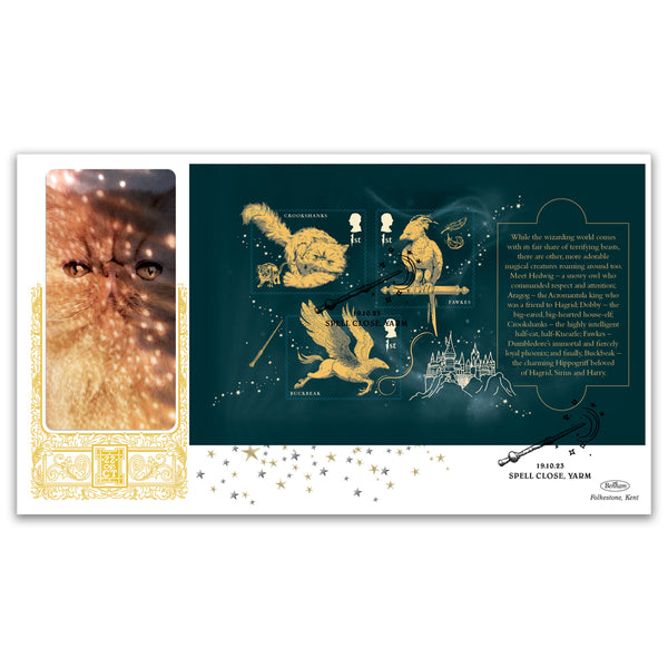 2023 Harry Potter PSB GOLD 500 - (P4) M/S Pane (Fawkes)
