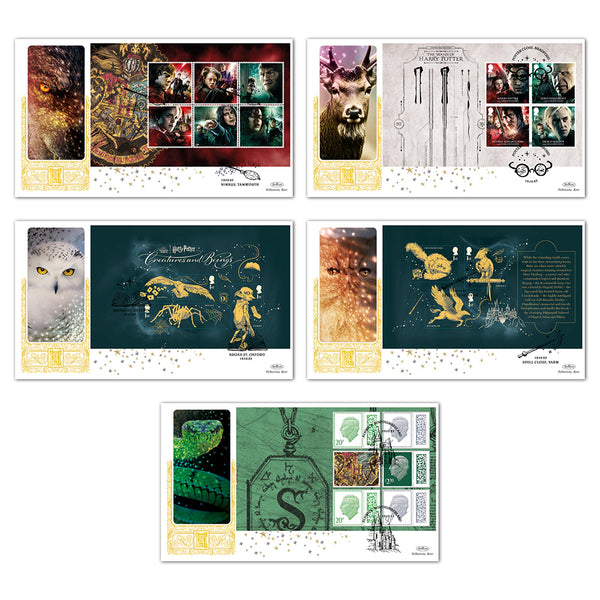 2023 Harry Potter PSB GOLD 500 Set of 5