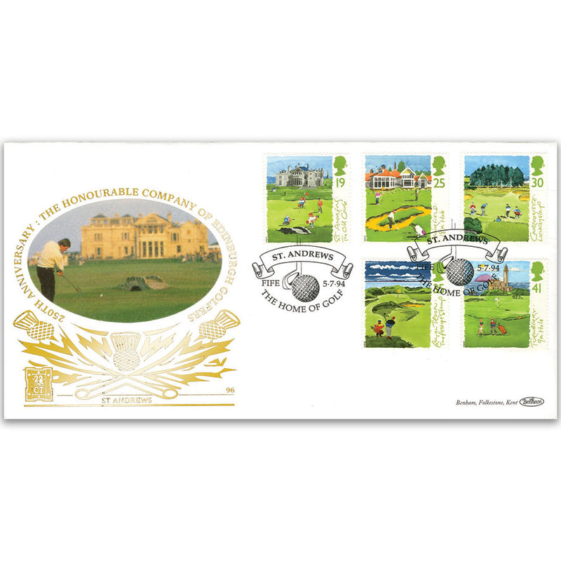 1994 Golf GOLD 500 - Honourable Company of Edinburgh Golfers 250th