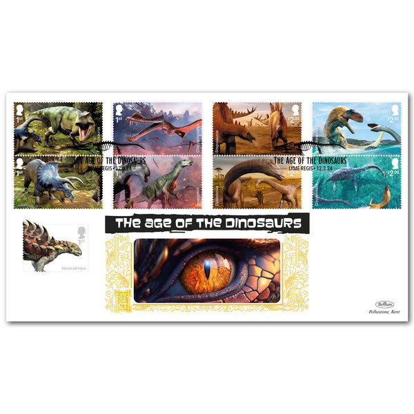 2024 Dinosaurs Stamps GOLD 500