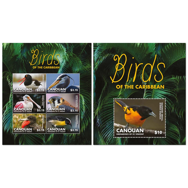 Canouan Birds of Car.(PSM1407-8)