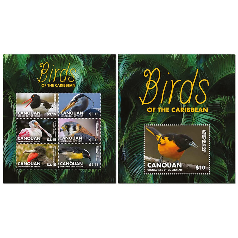 Canouan Birds of Car.(PSM1407-8)