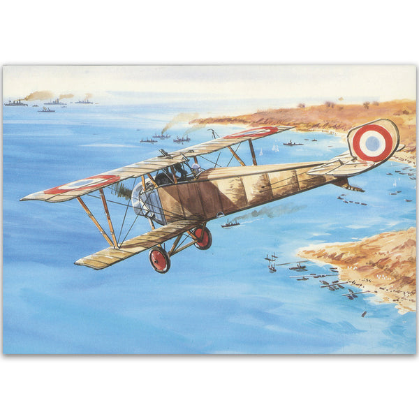 Nieuport 10 - Aircraft of WWI Postcard