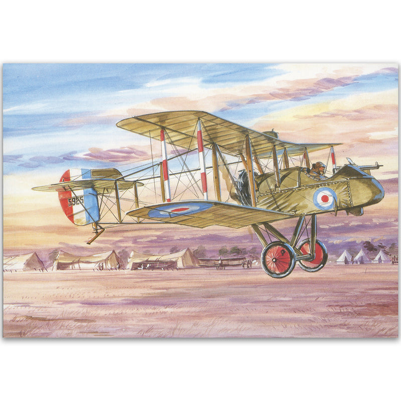 D.H 2 - Aircraft of WW1 Postcard