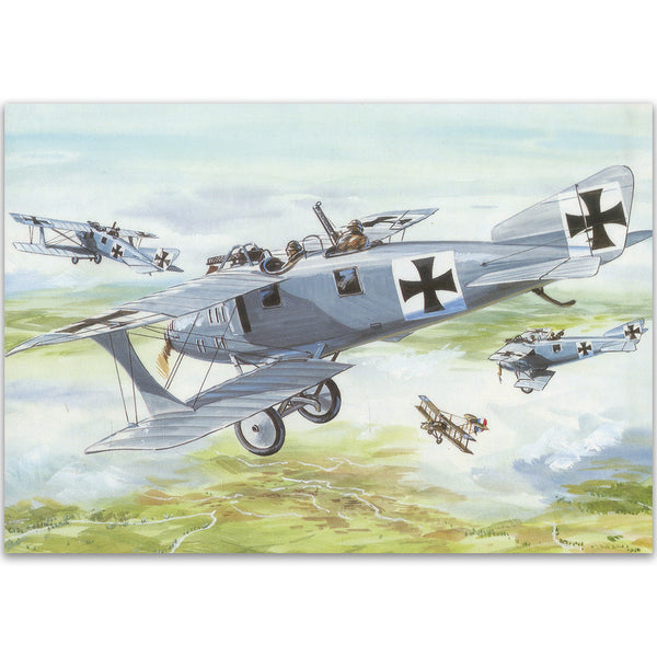 LFG Roland Cll - Aircraft of WWI Postcard