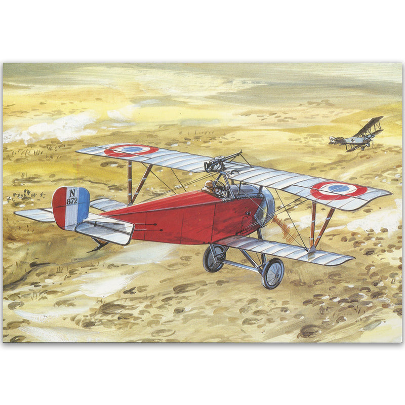 Nieuport 11c1 - Aircraft of WW1 Postcard