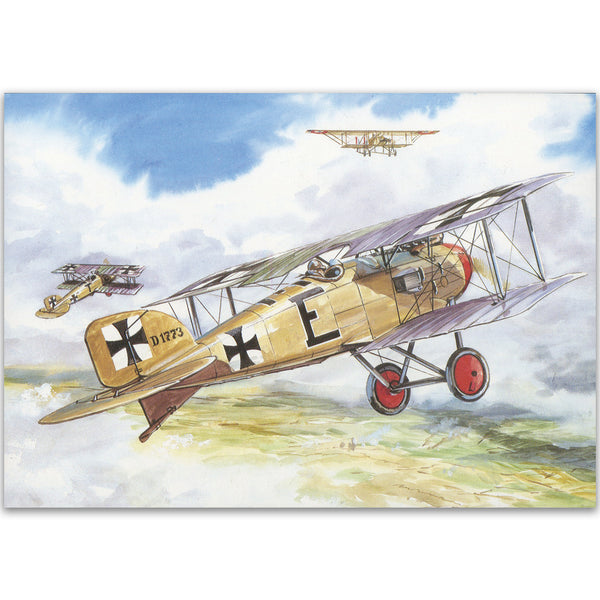Albatros D2 - Aircraft of WWI Postcard