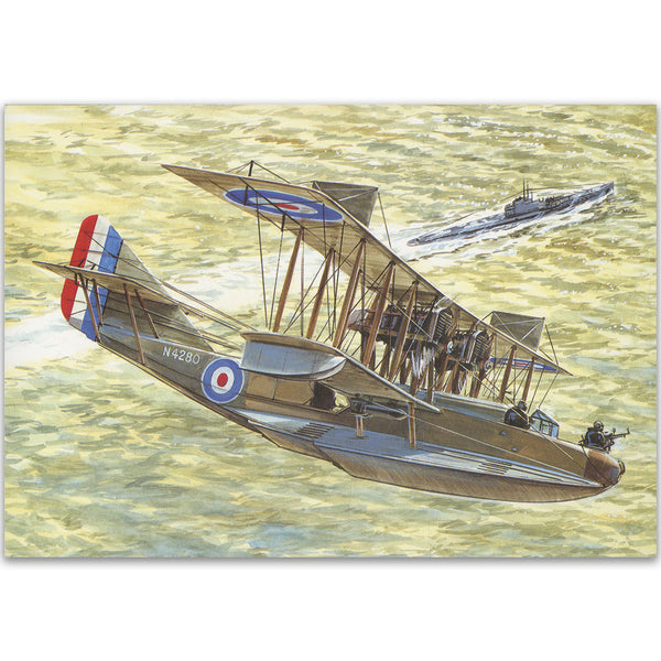 Felixstowe F.2 - Aircraft of WWI Postcard