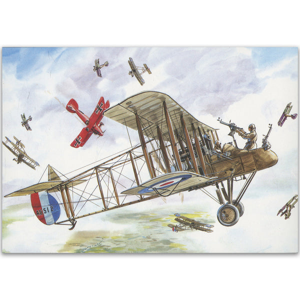 F.E. 2b - Aircraft of WW1 Postcard