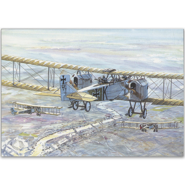 Gotha G-lV - Aircraft of WWI Postcard