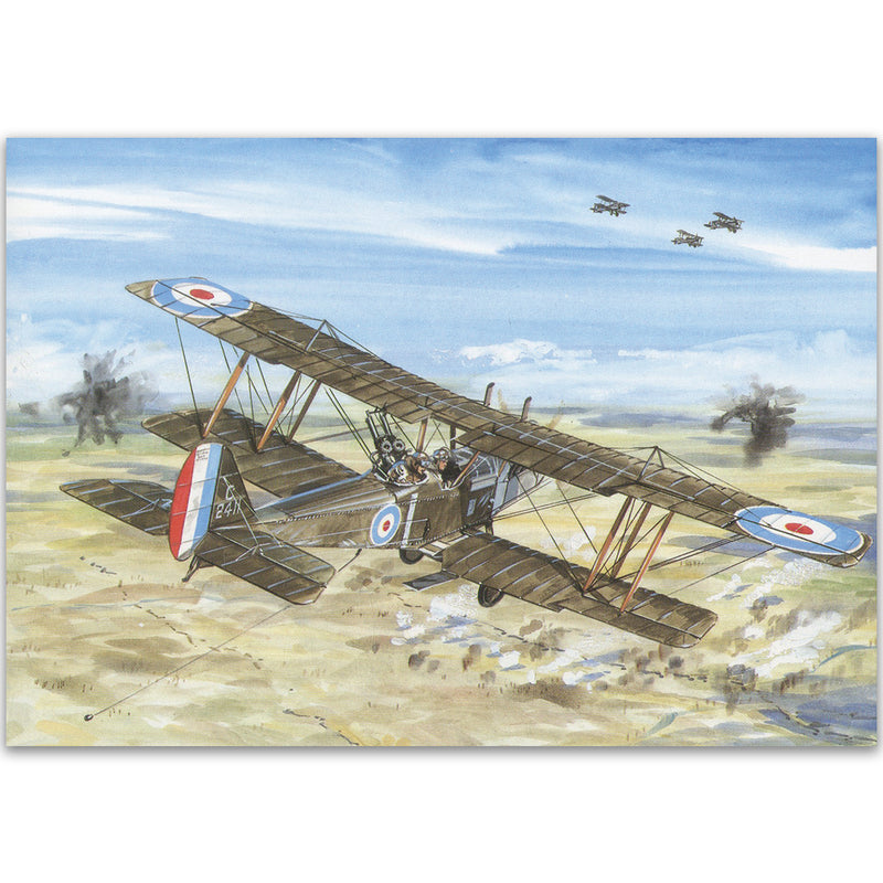Royal Aircraft Factory R.E. 8 - Aircraft of WW1 Postcard