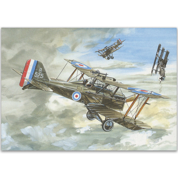 Royal Aircraft Factory S.E. 5a - Aircraft of WW1 Postcard