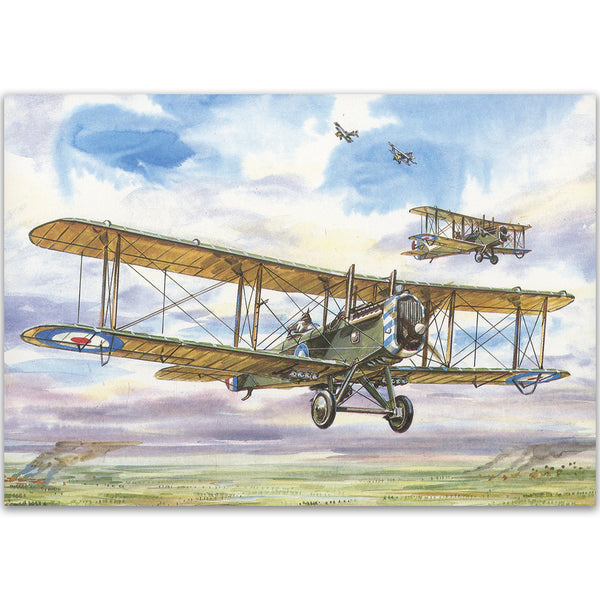 AIRCO D.H.4 - Aircraft of WWI Postcard