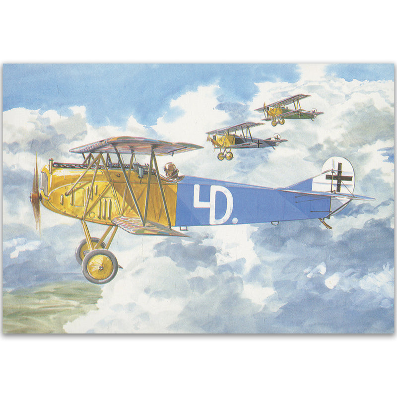 Fokker D-7 - Aircraft of WWI Postcard