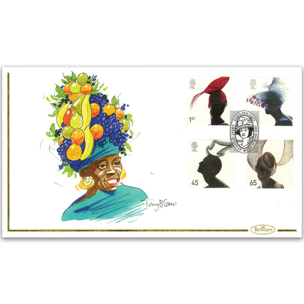 2001 Fabulous Hats - Handpainted by Tony Blain