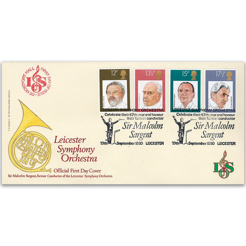 1980 British Conductors Official Cover