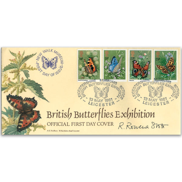 1981 Butterflies LFDC - Leicester - Signed by R. Rowena Stott