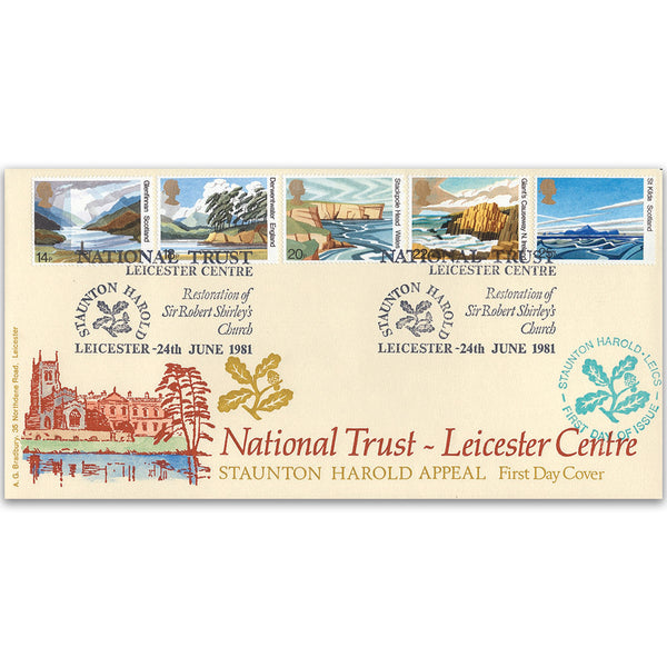 1981 National Trust 50th LFDC - Leicester Centre