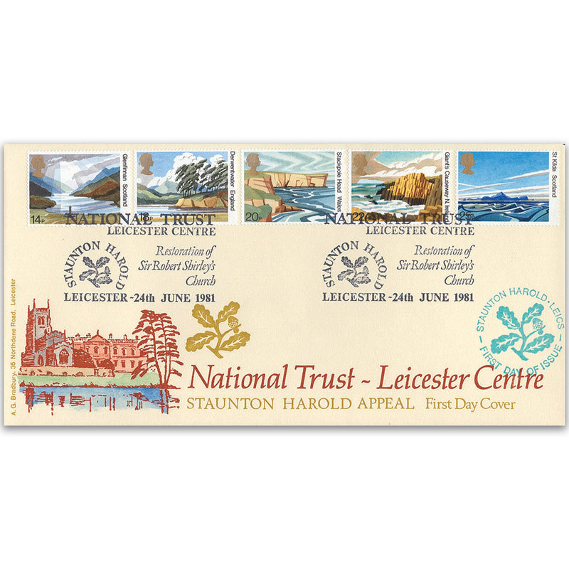 1981 National Trust 50th LFDC - Leicester Centre