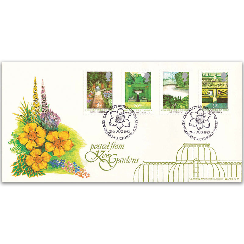 1983 British Gardens, Kew Gardens Official