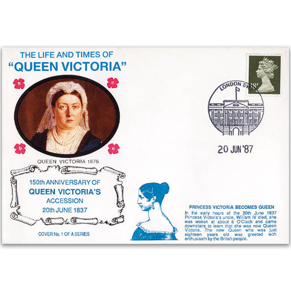 1987 LTQV - 150th Anniversary of Queen Victoria's Accession - London SW1