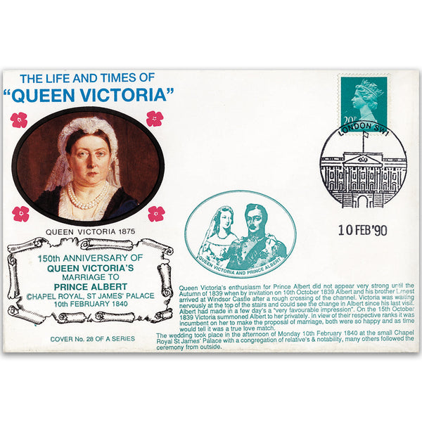 1990 LTQV - 150th Anniversary of Queen Victoria's Marriage