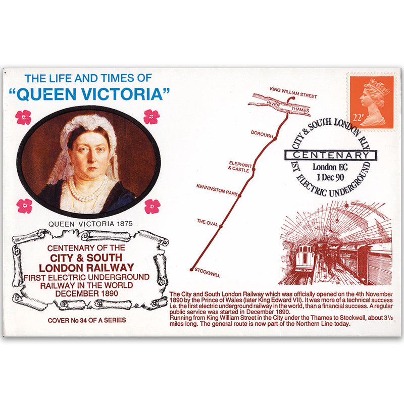 1990 LTQV - Centenary of London Railway
