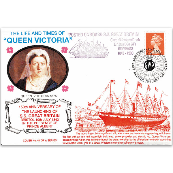 1993 LTQV - S.S Great Britain Launch 150th Anniversary