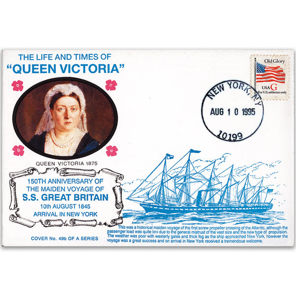 1995 LTQV - S.S Great Britain to New York 150th