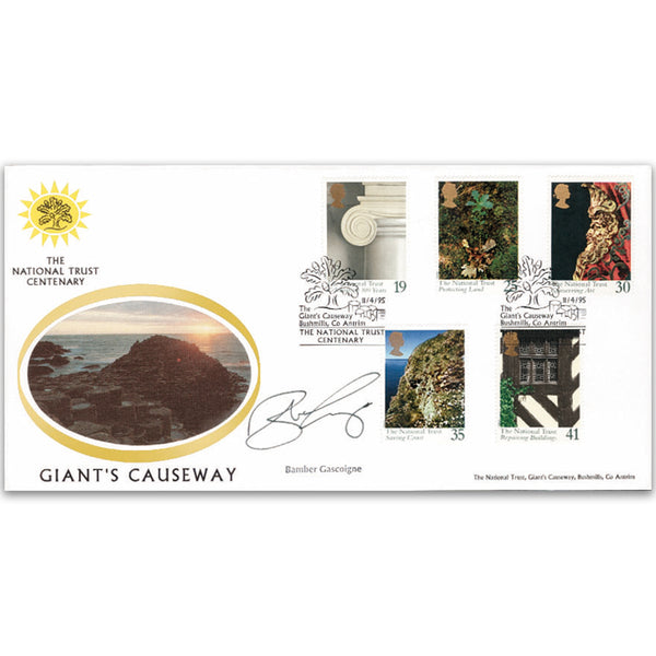 1995 National Trust, Giants Causeway - Signed B Gascoigne