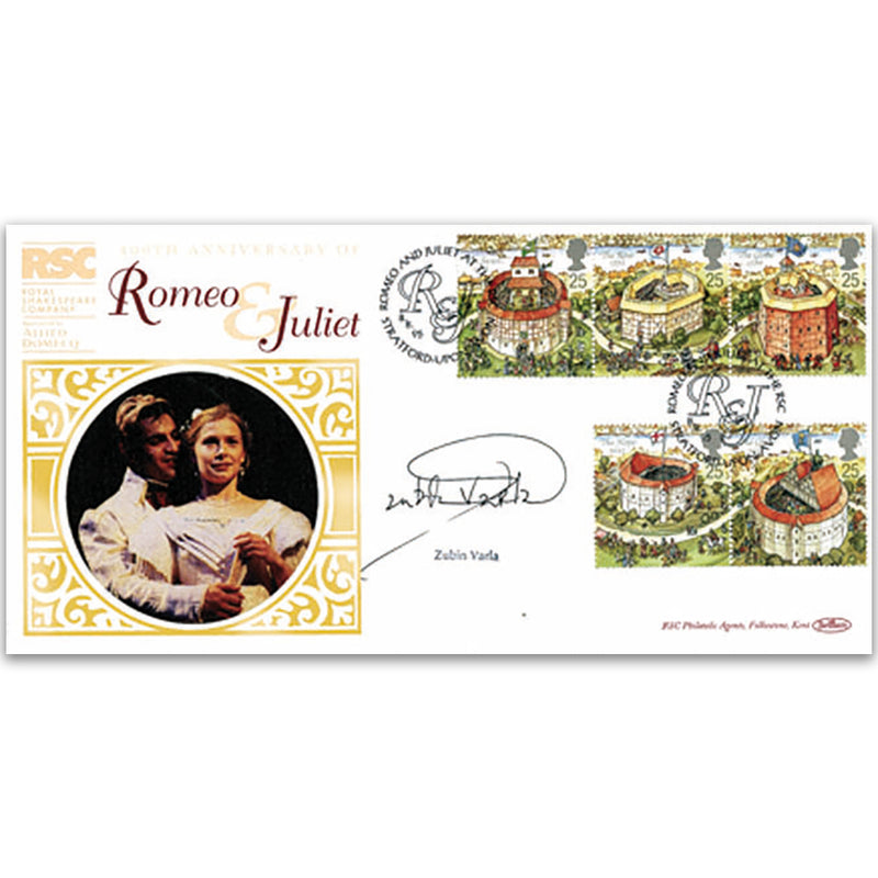 1995 Shakespeare's Globe Theatre - Romeo & Juliet - Signed by Zubin Varla