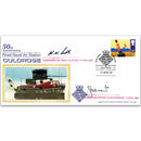 1997 Culdrose Royal Navy Air Station 50th - Signed by Commander Air & Commanding Officer