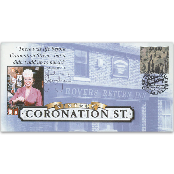 2000 Coronation Street - Signed Julie Goodyear