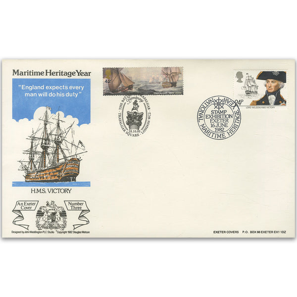 1982 Maritime - Exeter Cover Doubled 2005