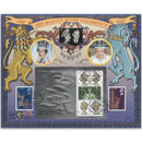 H.M. Stamps Show cover 23/5 doubled