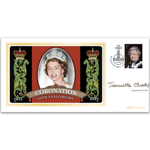 2013 60th Anniversary HM The Queen's Coronation - Signed Jeanette Charles