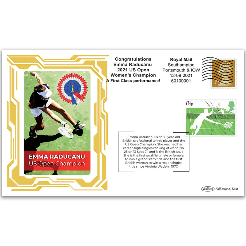 2021 Emma Raducanu US Open Women's Champion