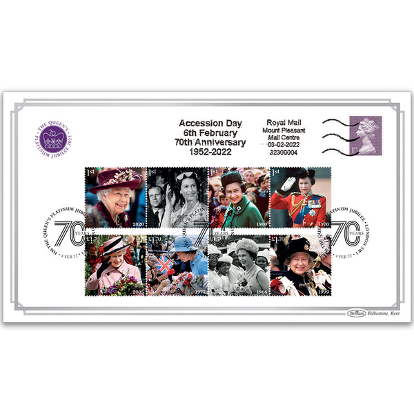 Queen's Platinum Jubilee Slogan & Issue doubled cover