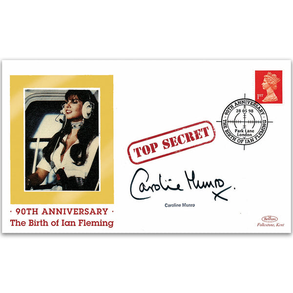 1998 James Bond - Fleming 90th - Signed Caroline Munro