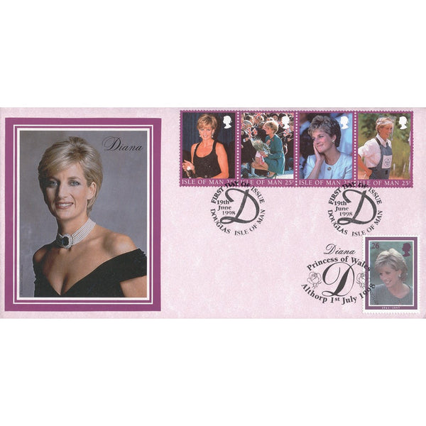 1998 IoM Princess Diana Commemoration - Doubled Althorp