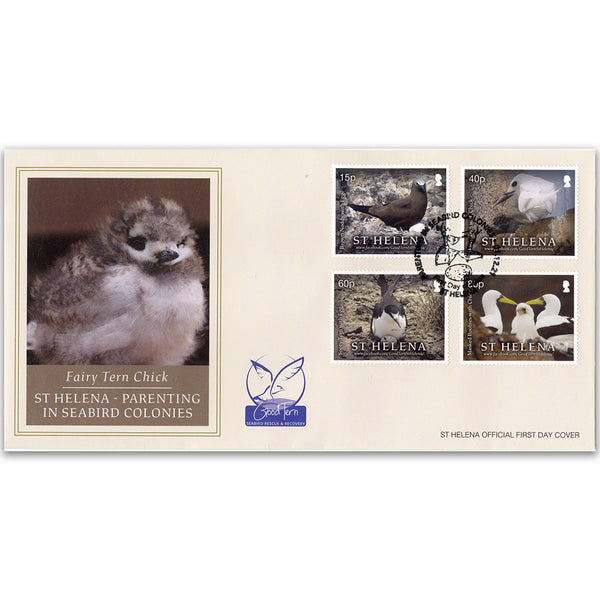 2021 St Helena - Parenting in Seabird Colonies 4v FDC
