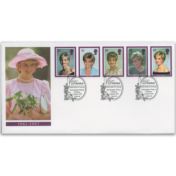 1998 Princess Diana Commemoration - Kensington Palace Gardens