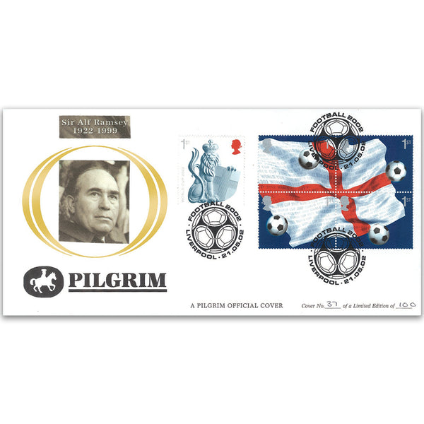 2002 Football World Cup Pilgrim Cover - Liverpool