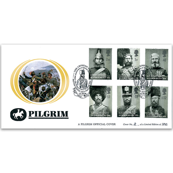 2004 Crimean War Pilgrim Cover - BFPS 2810