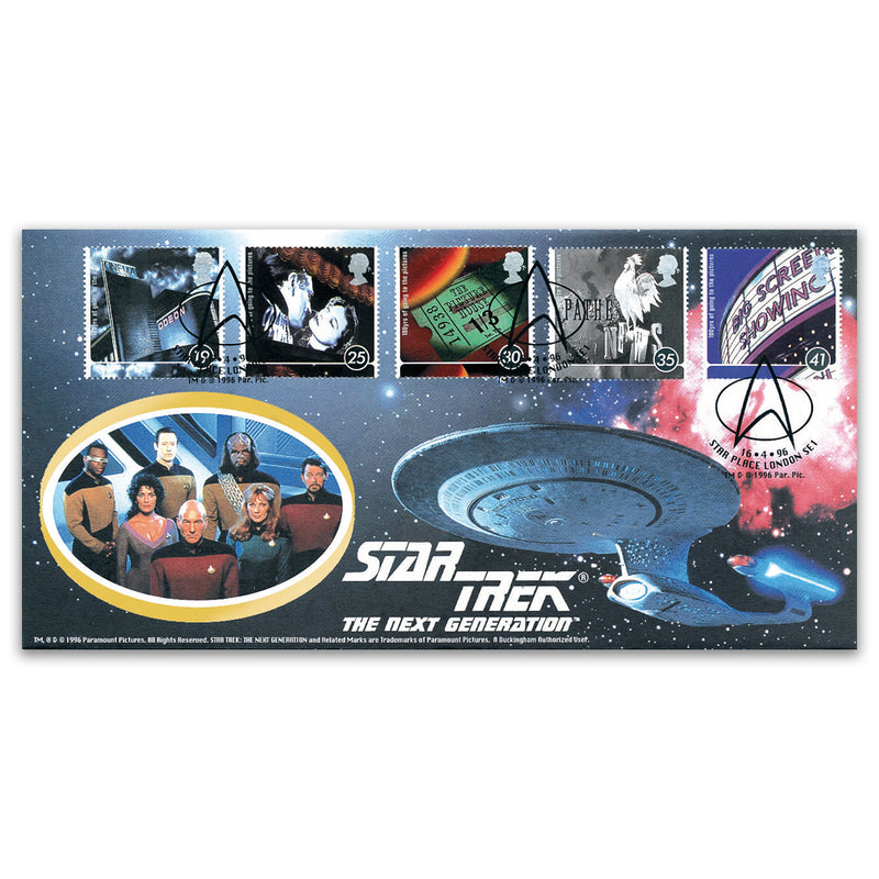 1996 Cinema Centenary Pilgrim Cover - Star Trek: The Next Generation - Star Place