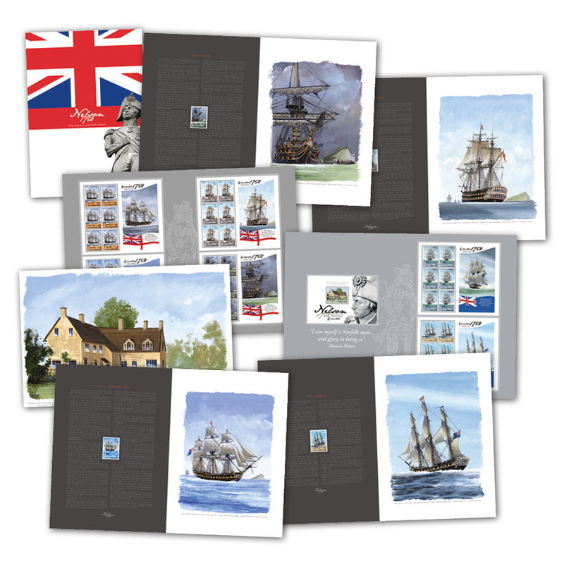 2008 Gibraltar - 250th Anniversary of the Birth of Nelson Presentation Pack