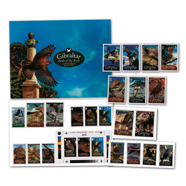 Gibraltar Post Limited Edition Stamp Folder
