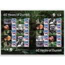 Jersey 60 Years of Durrell Commemorative Sheet